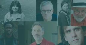 Collage of author photos