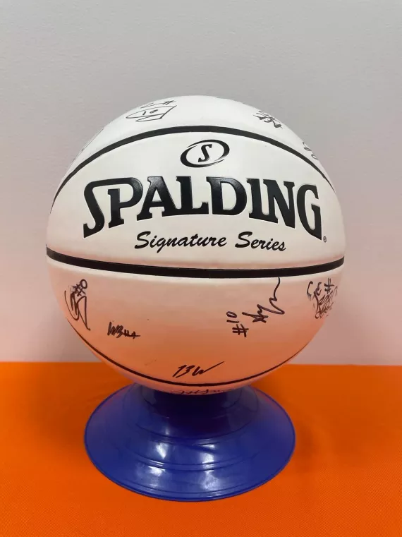 Signed Basketball