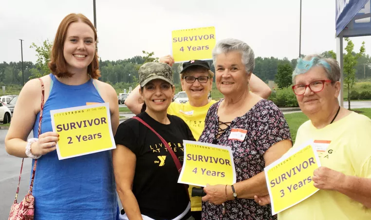 Cancer survivors celebrate