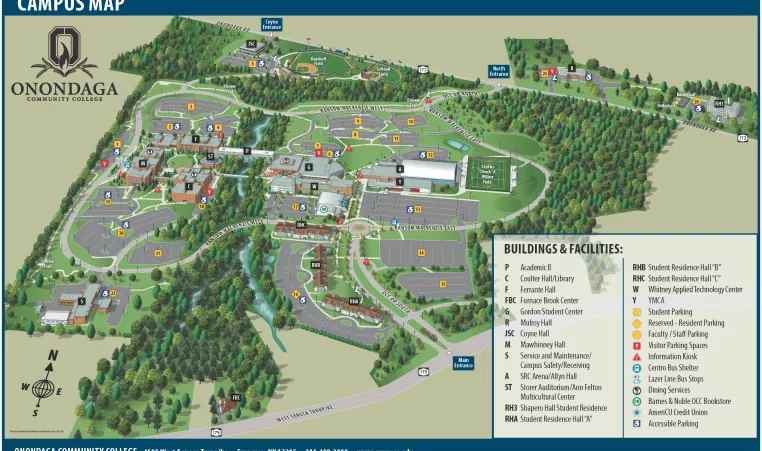 Occ Campus Map Syracuse Ny - Emilia Natividad