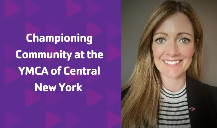 Championing Community at the YMCA of Central New York (with photo of Julie Mann)